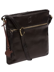 'Sable' Leather Cross Body Bag - Image 3 of 7