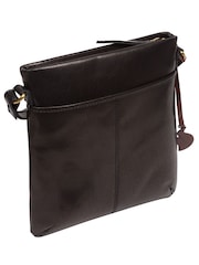 'Sable' Leather Cross Body Bag - Image 5 of 7