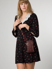 'Leia' Leather Cross-Body Phone Bag - Image 7 of 7