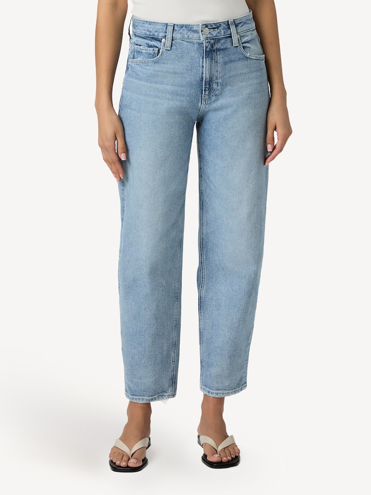 Paige Blue Alexis Barrel Leg Jeans - Image 2 of 5