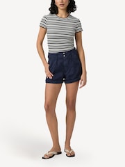 Paige Blue Brooklyn Shorts With Cuff - Image 1 of 5