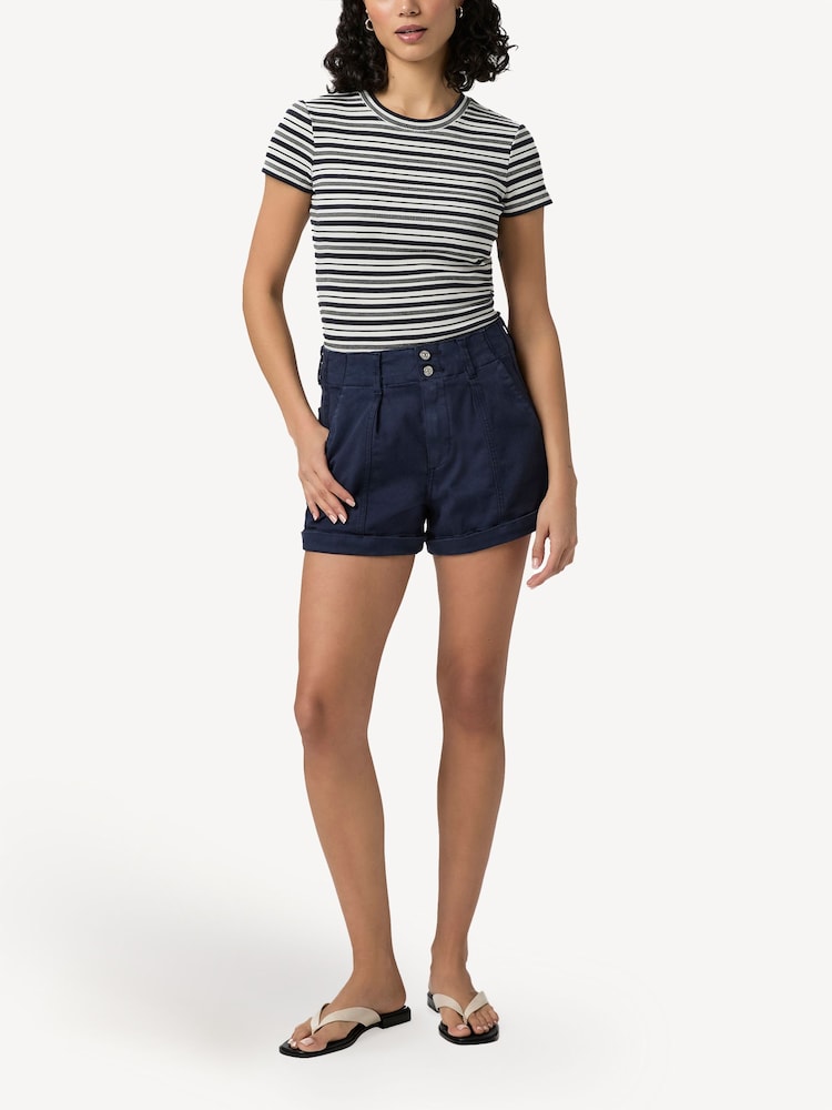 Paige Blue Brooklyn Shorts With Cuff - Image 1 of 5
