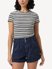 Paige Blue Brooklyn Shorts With Cuff - Image 4 of 5