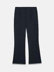 Mint Velvet Blue Kick Flare Cropped Trousers - Image 8 of 9