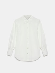 Mint Velvet White Pintuck Detail Shirt - Image 6 of 8