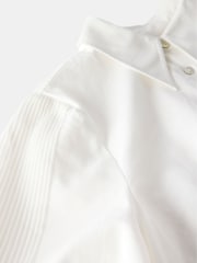 Mint Velvet White Pintuck Detail Shirt - Image 8 of 8
