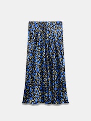 Mint Velvet Blue Floral Print Slip Skirt - Image 6 of 8