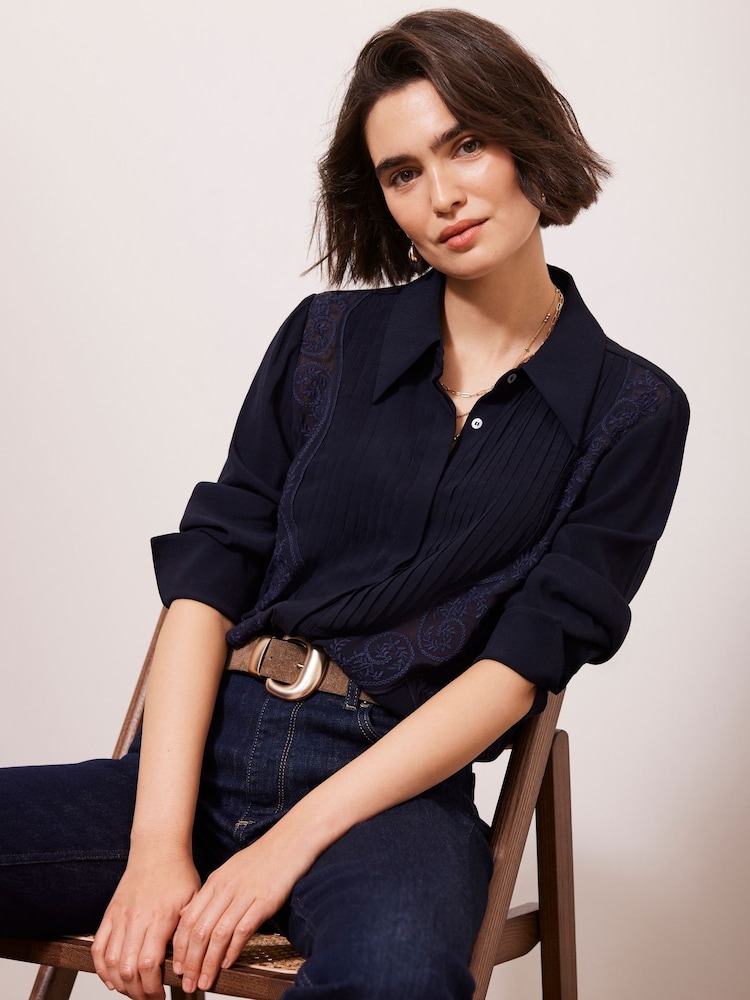 Mint Velvet Embroidered Shirt - صورة 2 من 8 Mint Velvet Embroidered Shirt - صورة 2 من 8