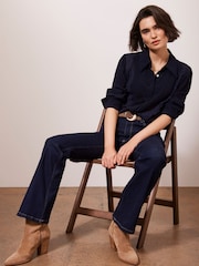 Mint Velvet Embroidered Shirt - صورة 4 من 8