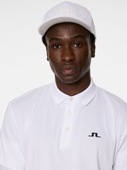 J.Lindeberg White Golf Bridge Polo Shirt - Image 5 of 6