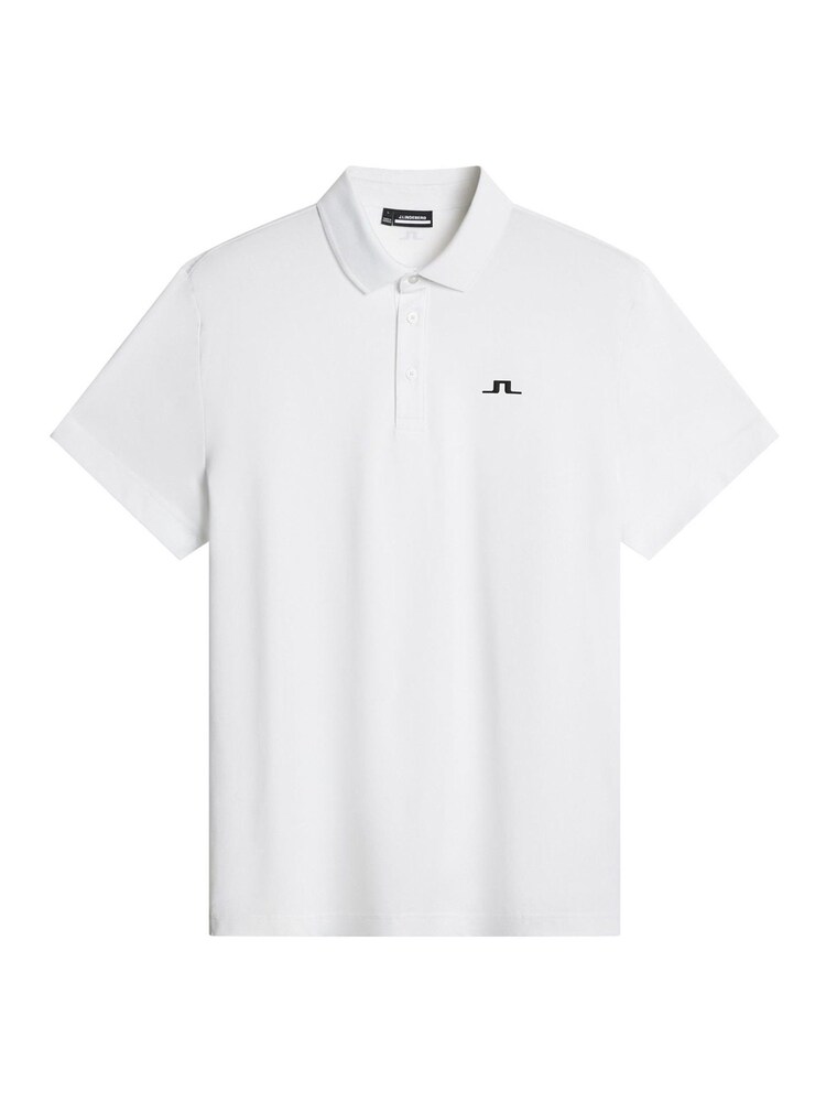 J.Lindeberg White Golf Bridge Polo Shirt - Image 6 of 6
