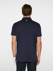 J.Lindeberg Navy Golf Bridge Polo Shirt - Image 2 of 6
