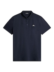 J.Lindeberg Navy Golf Bridge Polo Shirt - Image 6 of 6