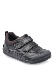 Start-Rite Tickle Black Leather First School Shoes - Image 3 of 5