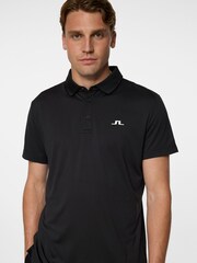 J.Lindeberg Black Golf Bridge Polo Shirt - Image 3 of 6
