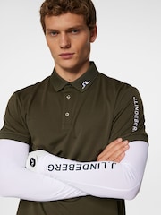 J.Lindeberg Dark Green Golf Tour Tech Polo Shirt - Image 4 of 6