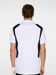 J.Lindeberg White Golf Legacy Polo Shirt - Image 2 of 6