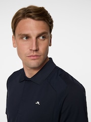 J.Lindeberg Navy Golf Legacy Polo Shirt - Image 4 of 6