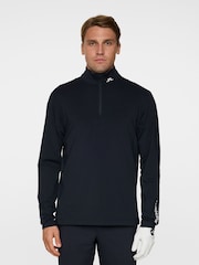 Marinha - J.Lindeberg Golf Tour Tech Mid Layer Sweatshirt - Imagem 1 de 6