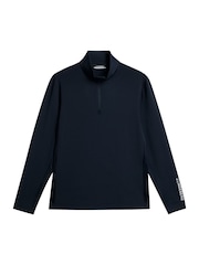 Marinha - J.Lindeberg Golf Tour Tech Mid Layer Sweatshirt - Imagem 6 de 6
