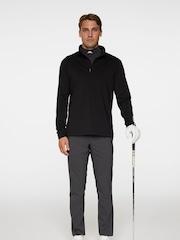 Preto - J.Lindeberg Golf Tour Tech Mid Layer Sweatshirt - Imagem 3 de 6