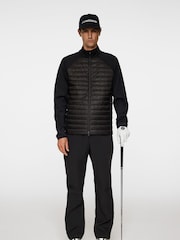 J.Lindeberg Black Golf Hayden Quilt Hybrid Jacket - Image 3 of 6