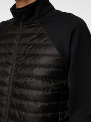 J.Lindeberg Black Golf Hayden Quilt Hybrid Jacket - Image 5 of 6