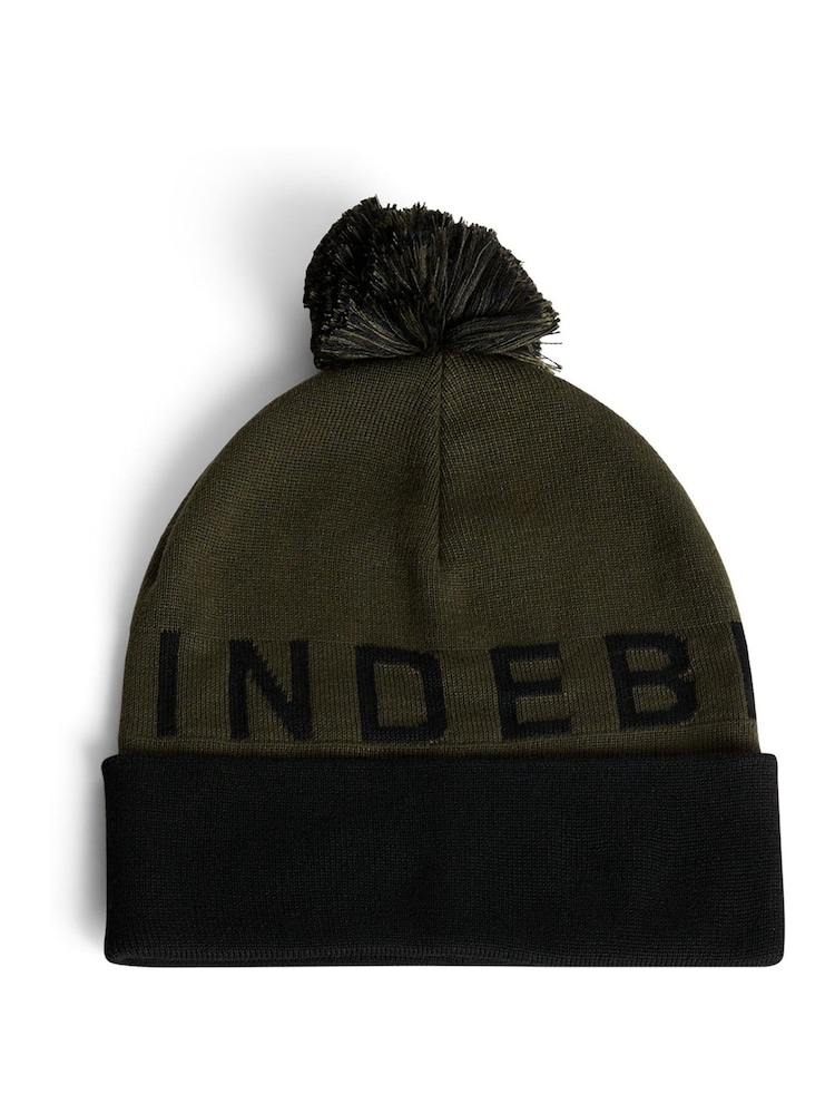 J.Lindeberg Black Brannon Beanie - Image 1 of 3