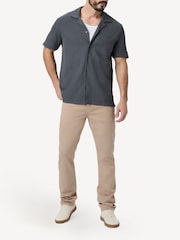 Paige Blue Cotton Oliver Shirt - Image 4 of 5