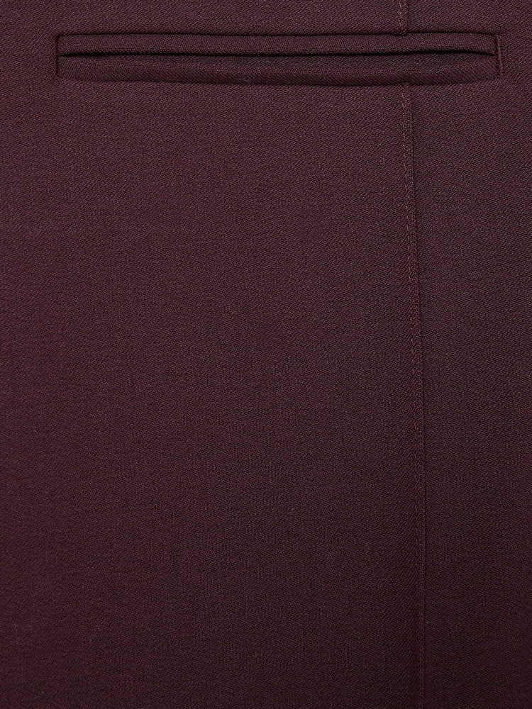 Burdeos - Pantalones de campana de tiro alto Claude de Reiss - Imagen 6 de 6 Burdeos - Pantalones de campana de tiro alto Claude de Reiss - Imagen 6 de 6