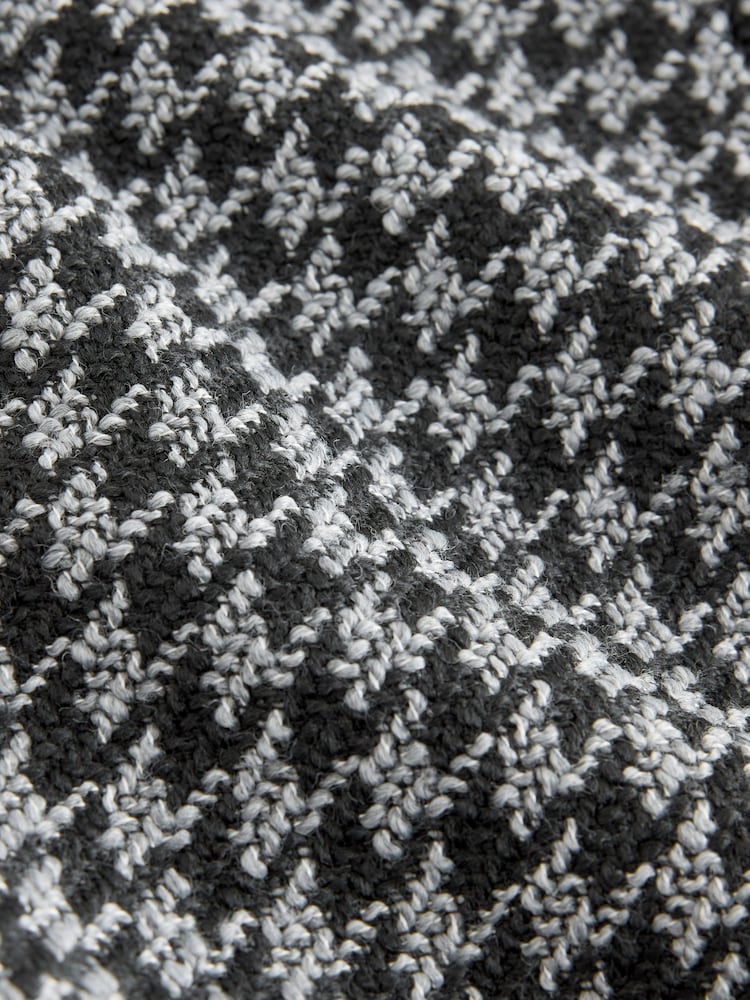 Monochrome Boucle Button Through Shacket - Image 2 of 3 Monochrome Boucle Button Through Shacket - Image 2 of 3