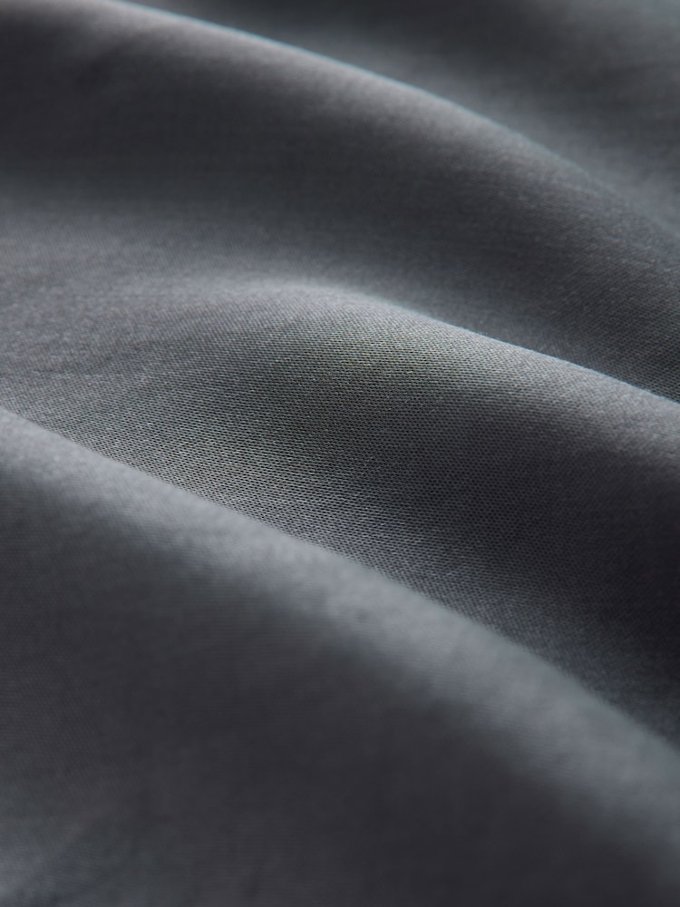 Charcoal Grey Satin Midi Skirt - Image 9 of 9 Charcoal Grey Satin Midi Skirt - Image 9 of 9