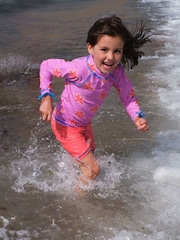 Muddy Puddles Pink UV Protective Surf Set with Shorts - Image 2 of 5