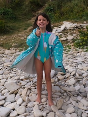Muddy Puddles Light Blue UV Protective Swimsuit - Image 2 of 5