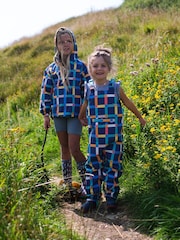 Muddy Puddles Light Blue Waterproof EcoLight Dungarees - Image 2 of 7