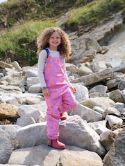 Muddy Puddles Pink Waterproof EcoLight Dungarees - Image 1 of 6
