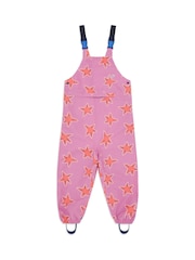 Muddy Puddles Pink Waterproof EcoLight Dungarees - Image 4 of 6