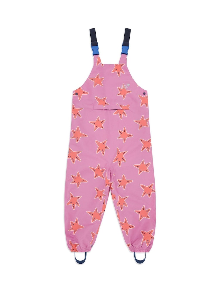 Muddy Puddles Pink Waterproof EcoLight Dungarees - Image 4 of 6