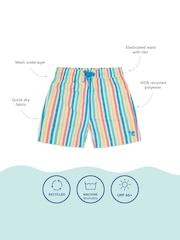 Muddy Puddles Blue UV Protective Swim Shorts - Image 3 of 4