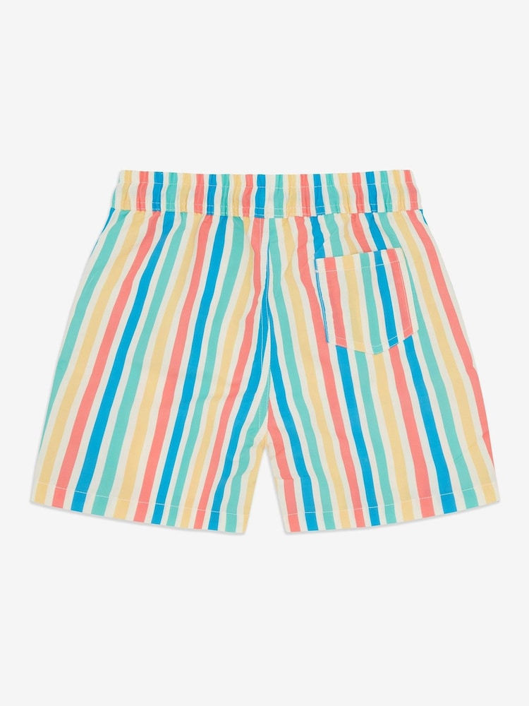 Muddy Puddles Blue UV Protective Swim Shorts - Image 4 of 4 Muddy Puddles Blue UV Protective Swim Shorts - Image 4 of 4