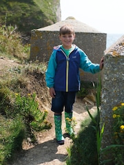Donkerblauw - Muddy Puddles Waterproof EcoLight Jacket - Image 1 of 6