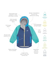 Donkerblauw - Muddy Puddles Waterproof EcoLight Jacket - Image 6 of 6
