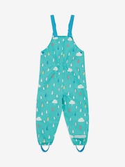 Muddy Puddles Blue Waterproof EcoLight Dungarees - Image 4 of 6