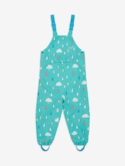 Muddy Puddles Blue Waterproof EcoLight Dungarees - Image 5 of 6
