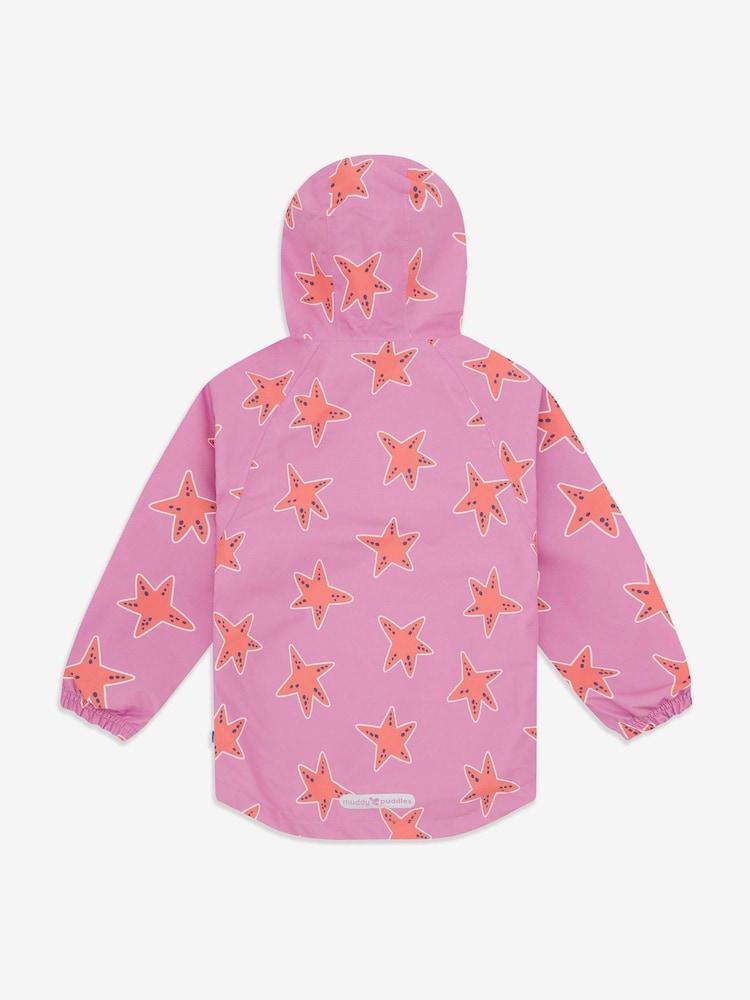 Roze - Muddy Puddles Waterproof EcoLight Jacket - Image 4 of 5