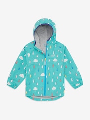 Muddy Puddles Blue Waterproof EcoLight Jacket - Image 3 of 5