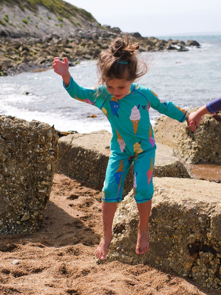 Muddy Puddles Blue UV Protective Surfsuit - Image 2 of 5