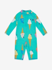 Muddy Puddles Blue UV Protective Surfsuit - Image 3 of 5