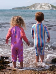 Muddy Puddles Pink UV Protective Surfsuit - Image 2 of 5
