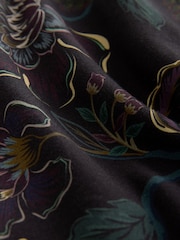Black Floral Printed Short Sleeve Shirt - Image 2 of 3
